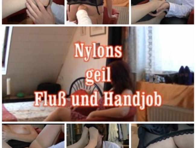 Nylons – Fuß und Handjob für einen User