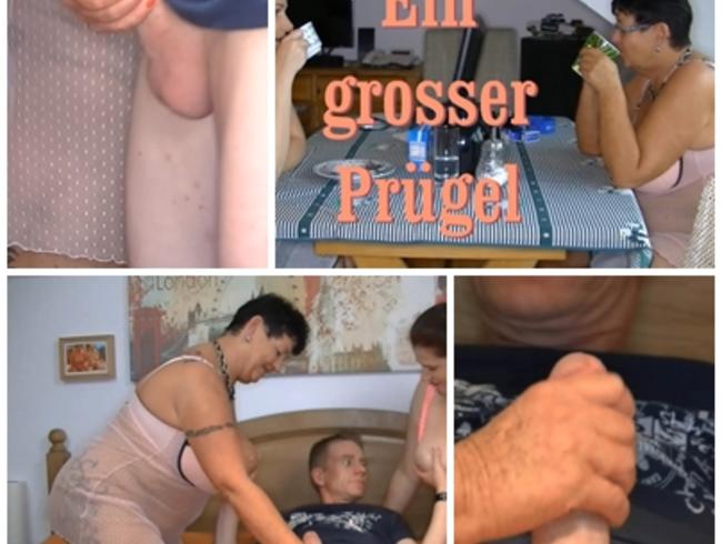 ein grosser Prügel