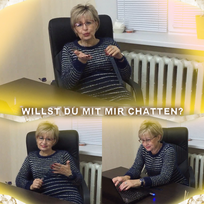 Willst du mit mir chatten?