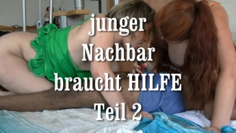 junger Nachbar braucht Hilfe