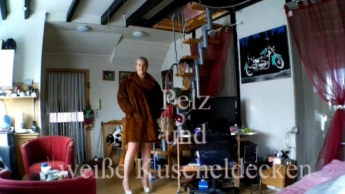 Pelz und Kuscheldecke  einfach geil